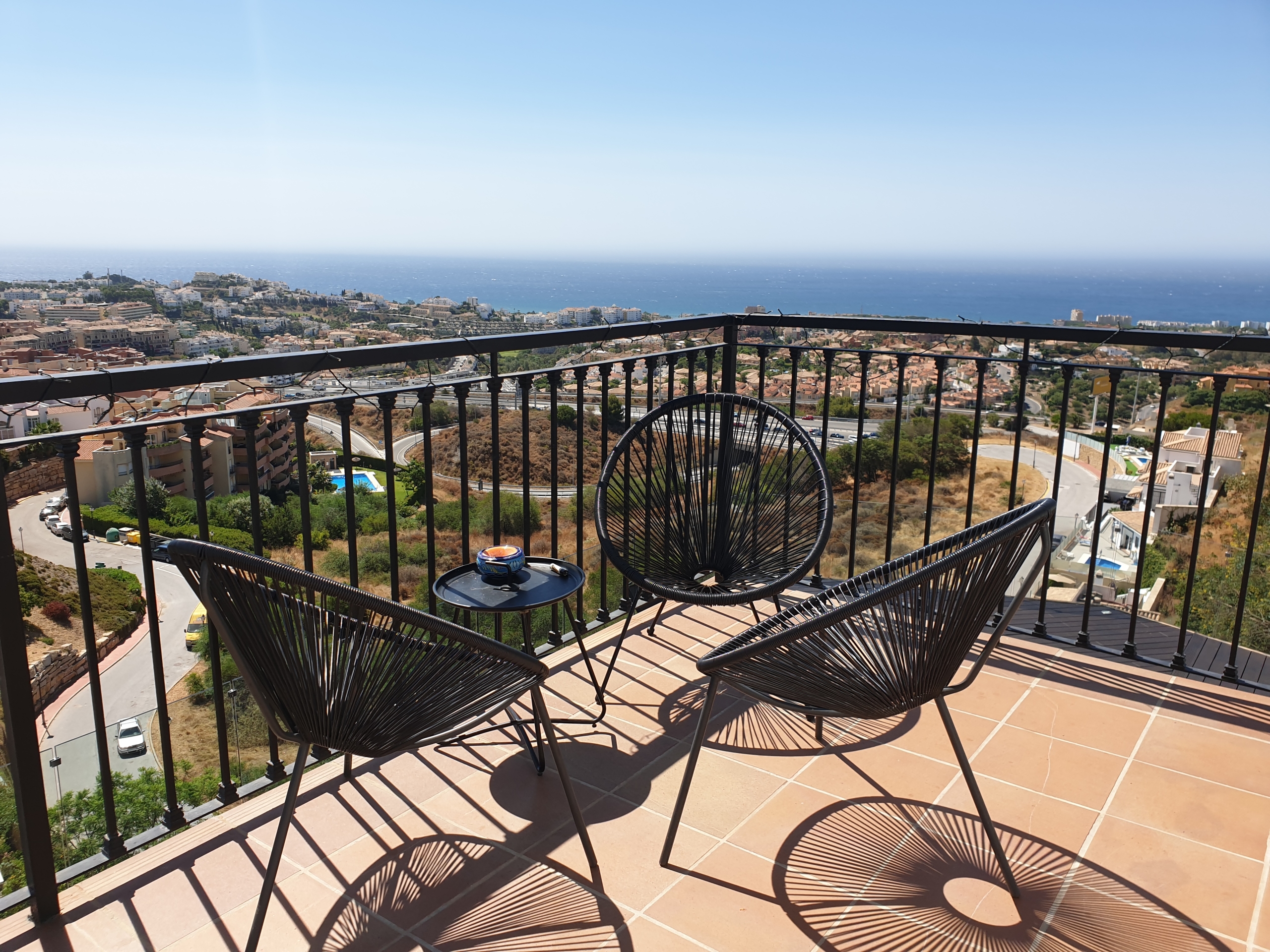 20210731_122653 Semi Detached Seaview Villa Luna Fitness for Rent in Riviera Del Sol, Málaga, Spain
