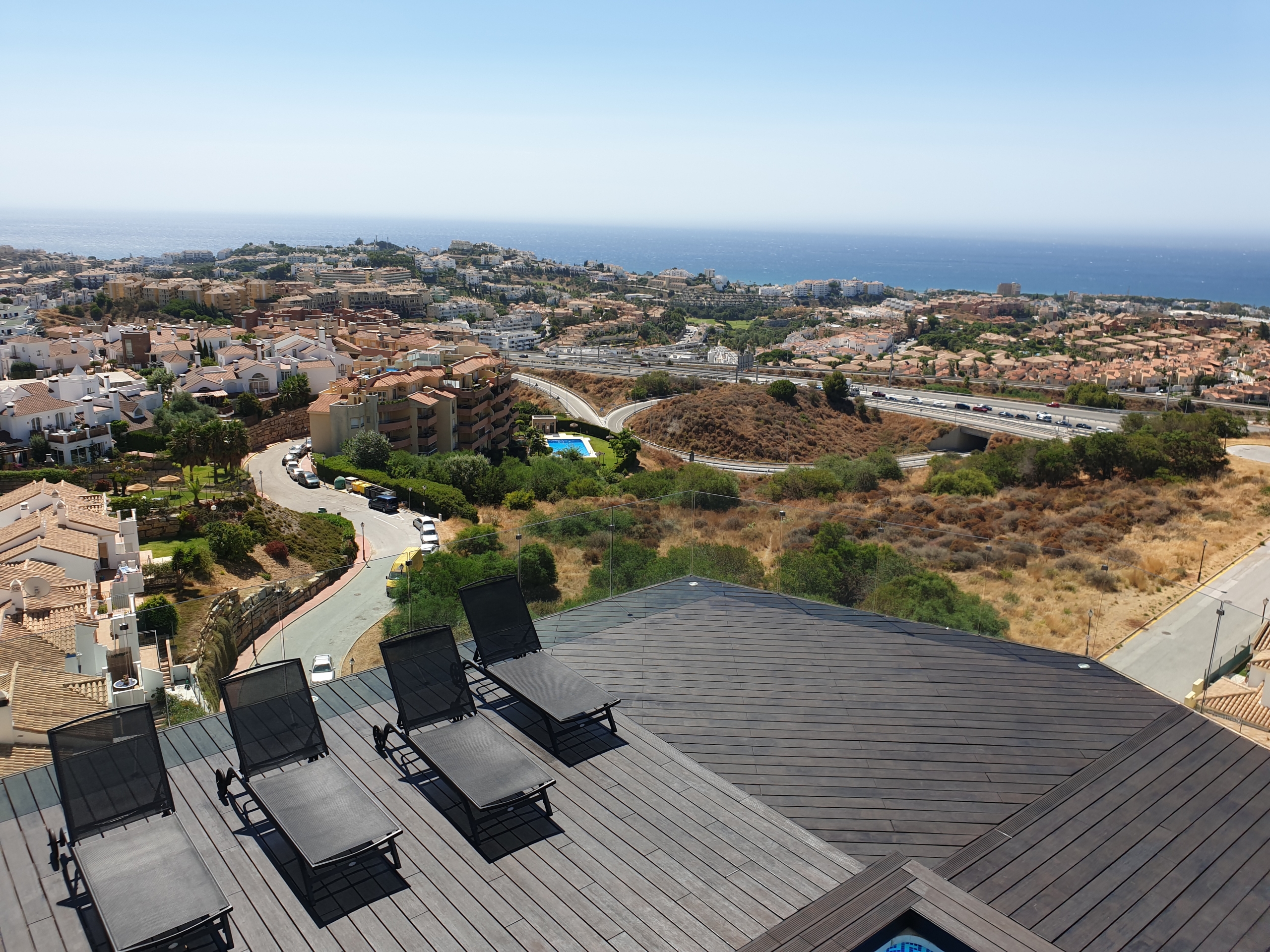20210731_122716 Semi Detached Seaview Villa Luna Fitness for Rent in Riviera Del Sol, Málaga, Spain