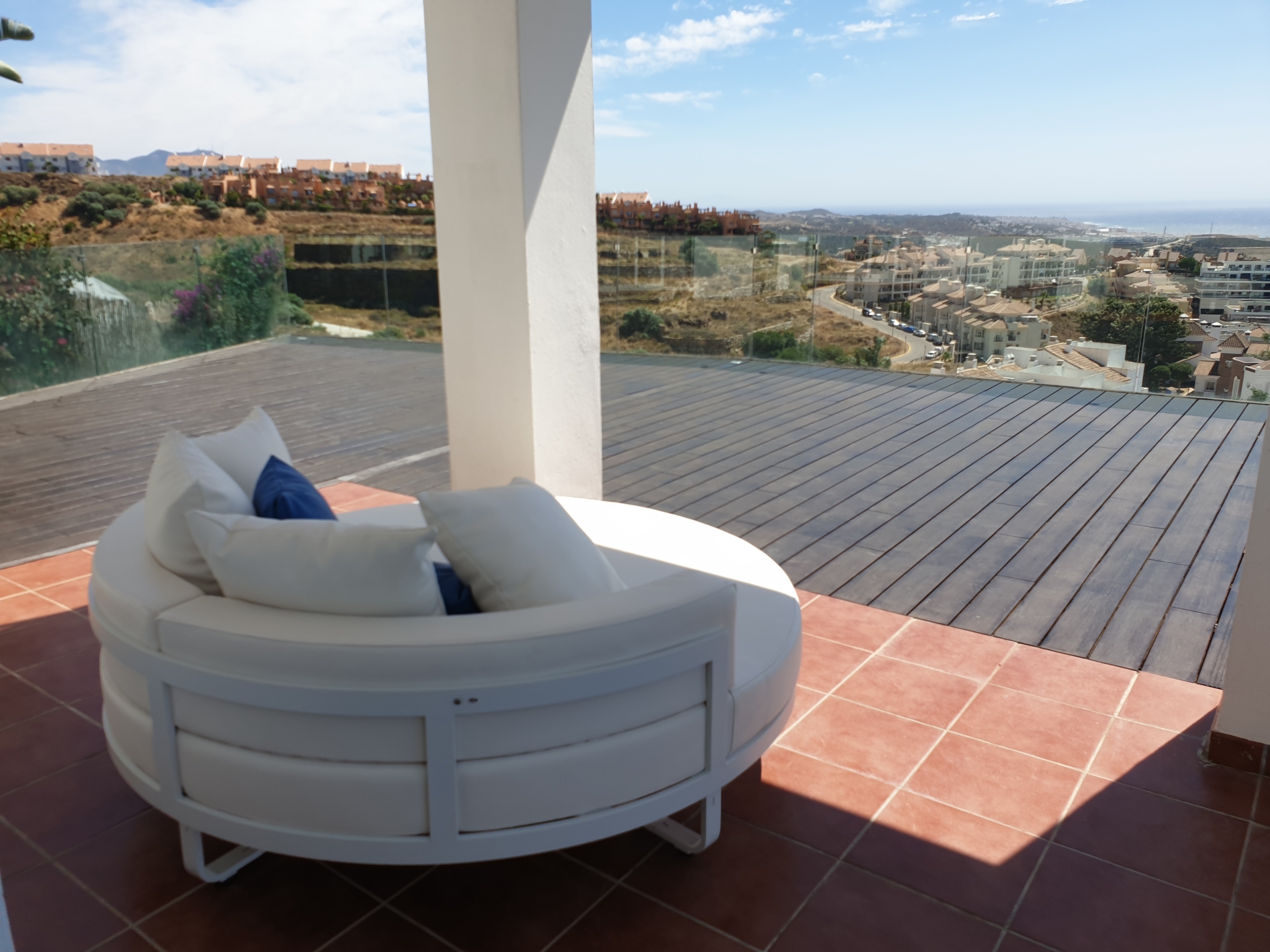 20210731_123011 Semi Detached Seaview Villa Luna Fitness for Rent in Riviera Del Sol, Málaga, Spain