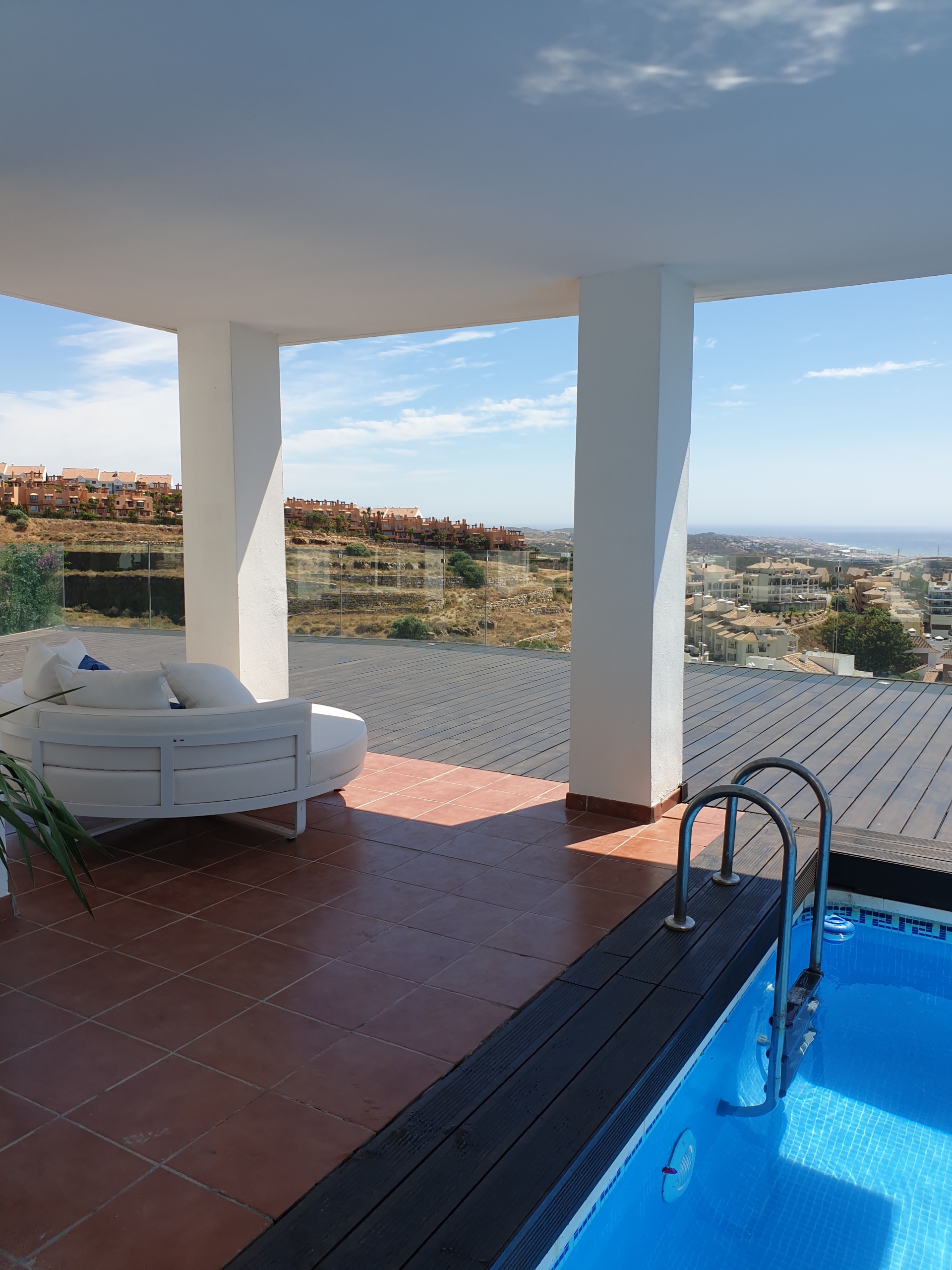 20210731_124541 Semi Detached Seaview Villa Luna Fitness for Rent in Riviera Del Sol, Málaga, Spain