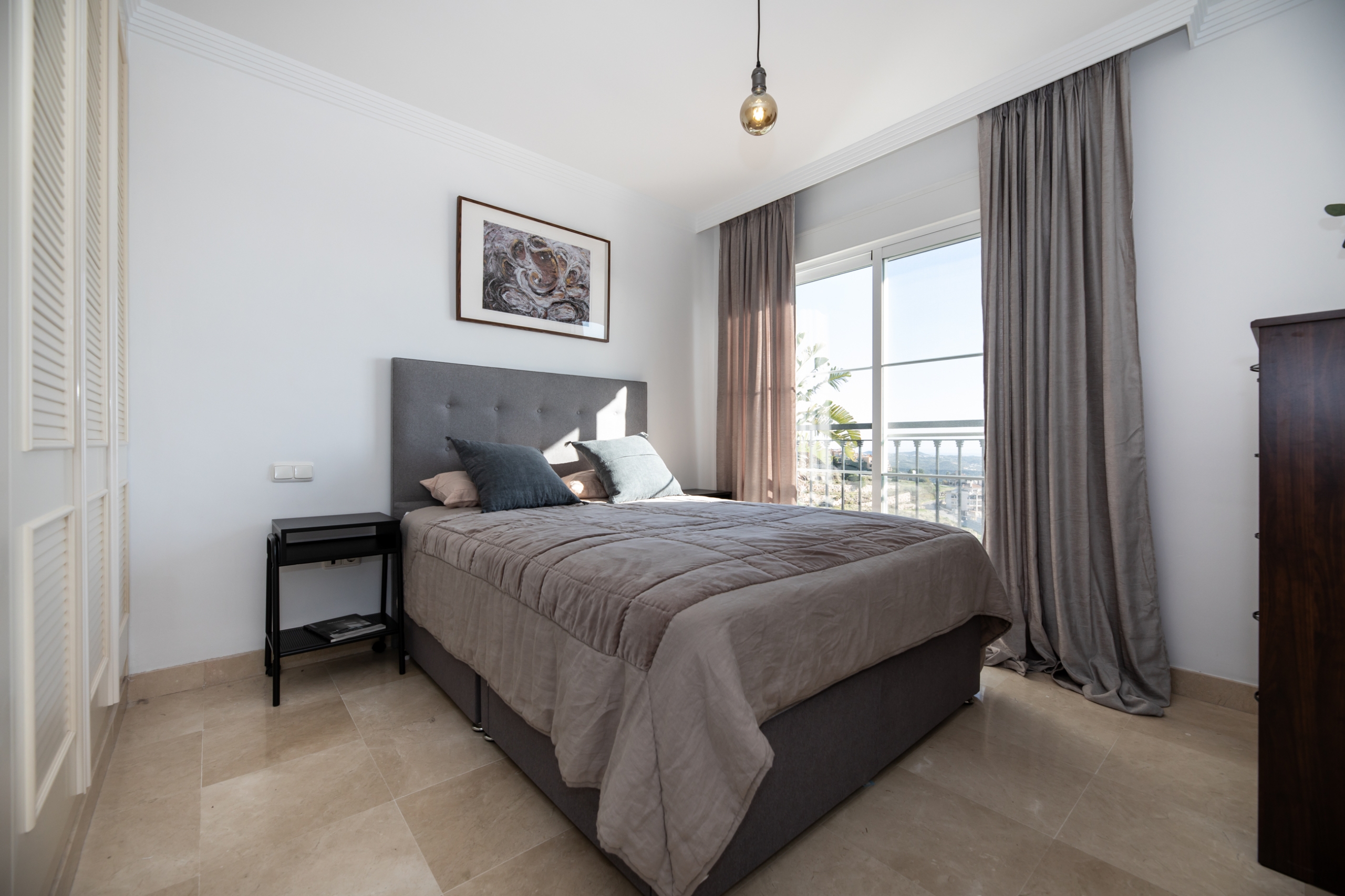 3T4A7327 Semi Detached Seaview Villa Luna Fitness for Rent in Riviera Del Sol, Málaga, Spain