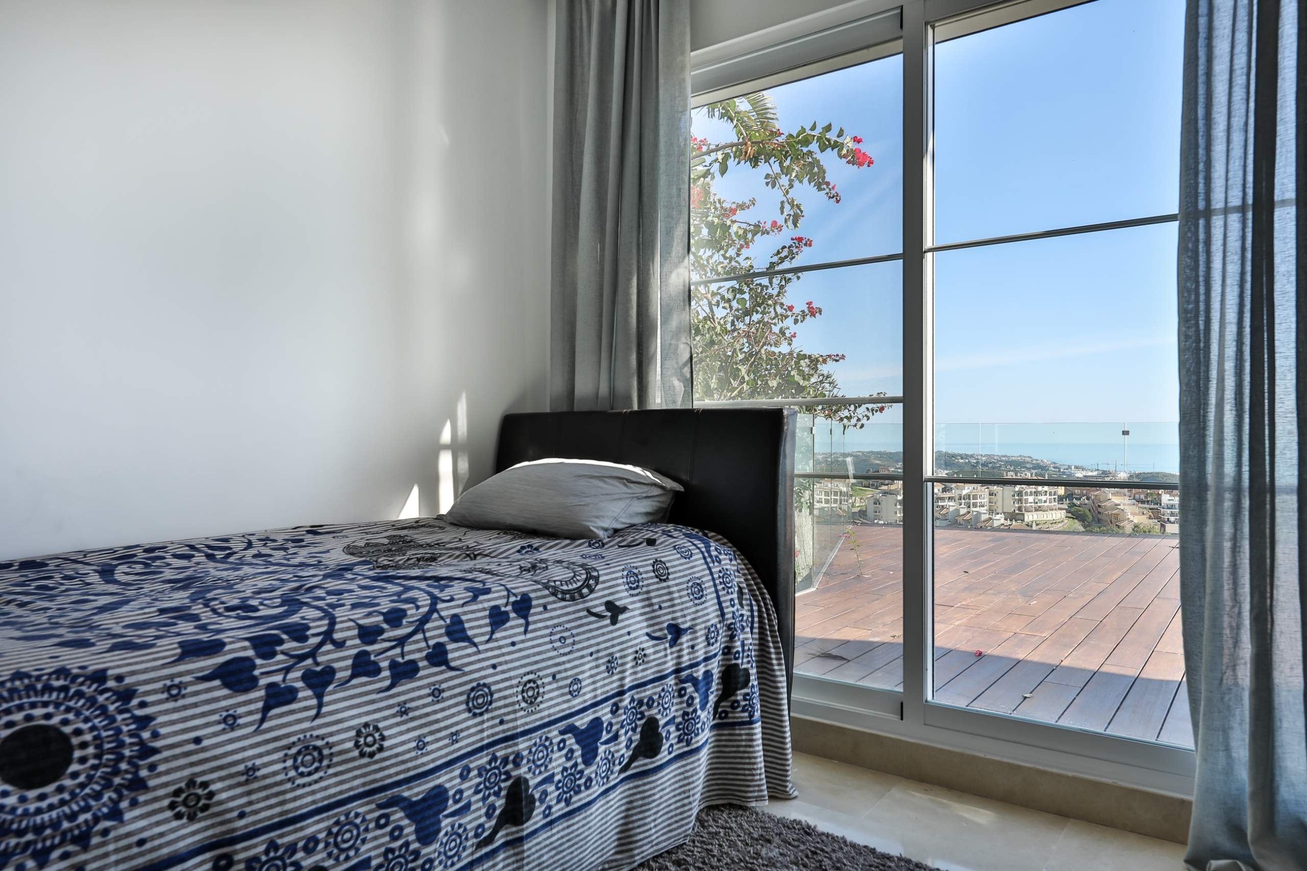 3T4A7388-Edit Semi Detached Seaview Villa Luna Fitness for Rent in Riviera Del Sol, Málaga, Spain