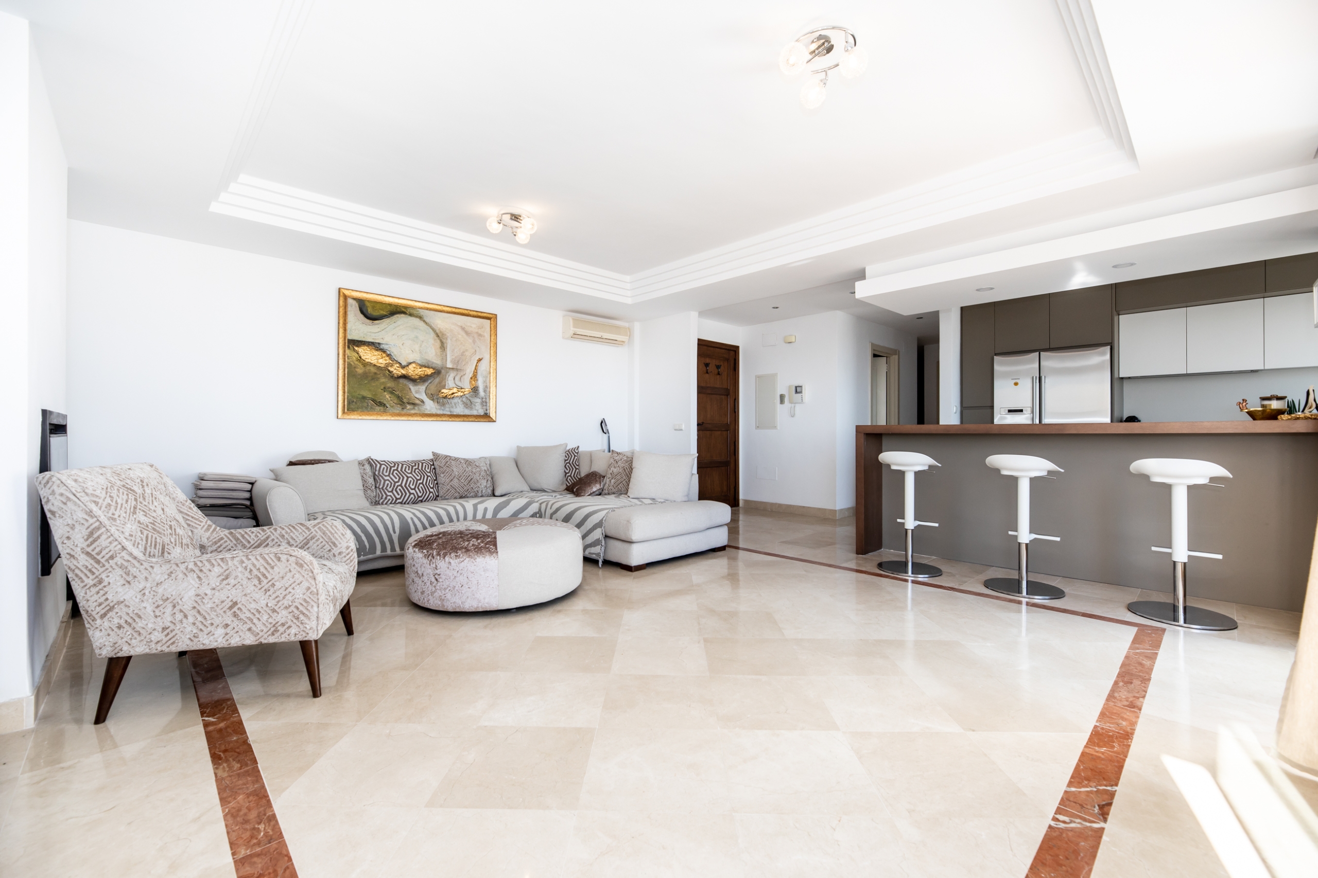 3T4A7406 Semi Detached Seaview Villa Luna Fitness for Rent in Riviera Del Sol, Málaga, Spain