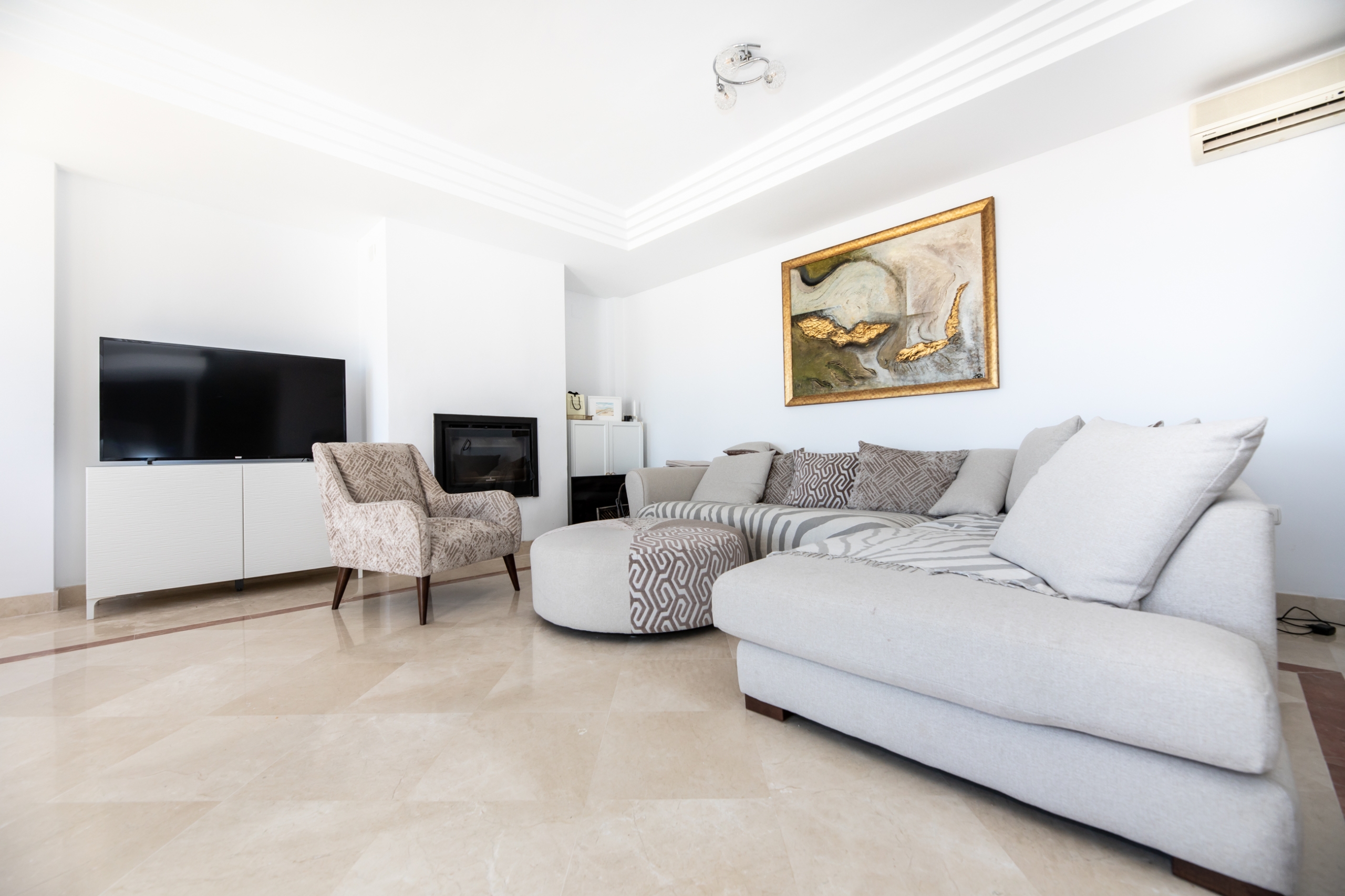 3T4A7411 Semi Detached Seaview Villa Luna Fitness for Rent in Riviera Del Sol, Málaga, Spain