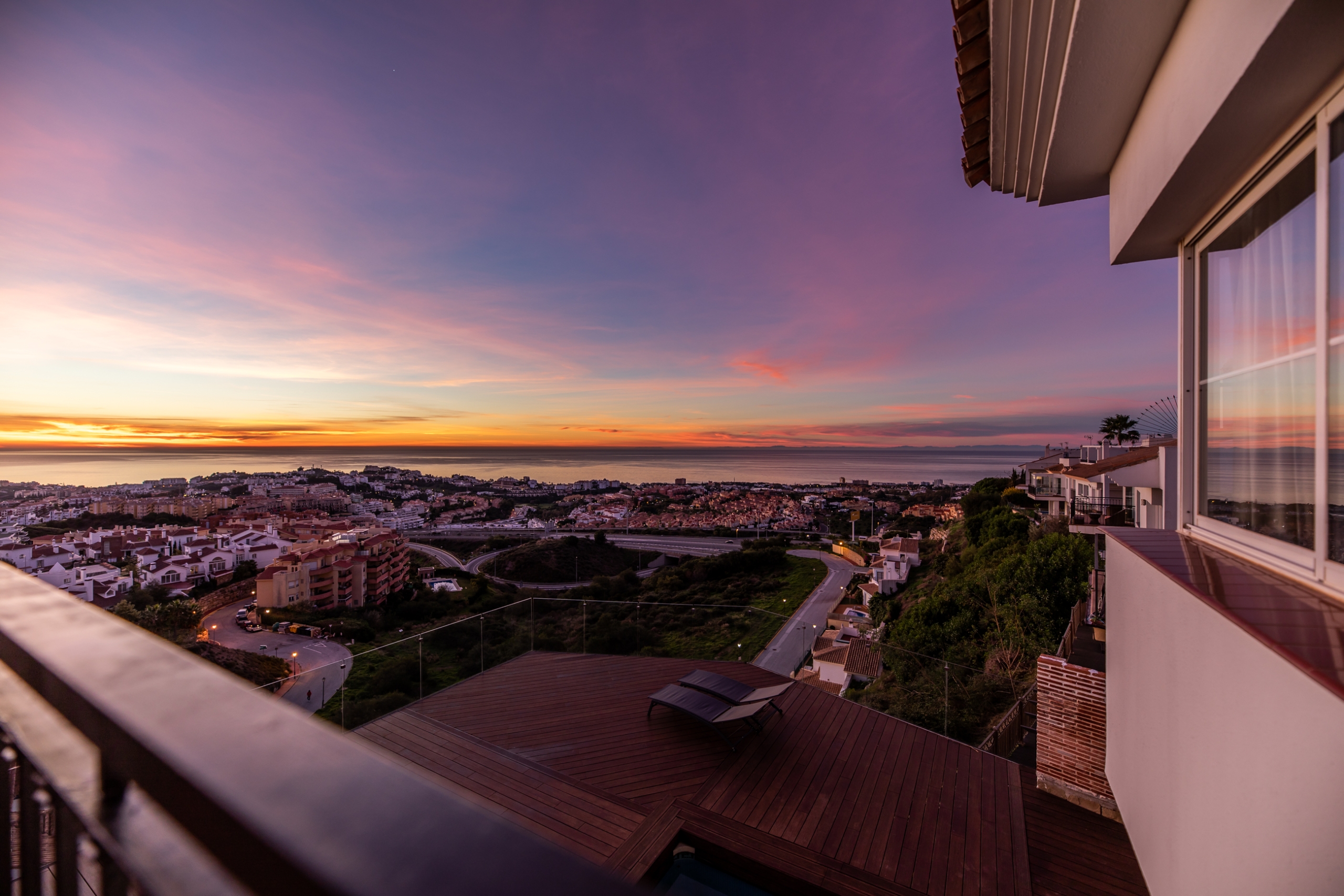 3T4A7475 Semi Detached Seaview Villa Luna Fitness for Rent in Riviera Del Sol, Málaga, Spain