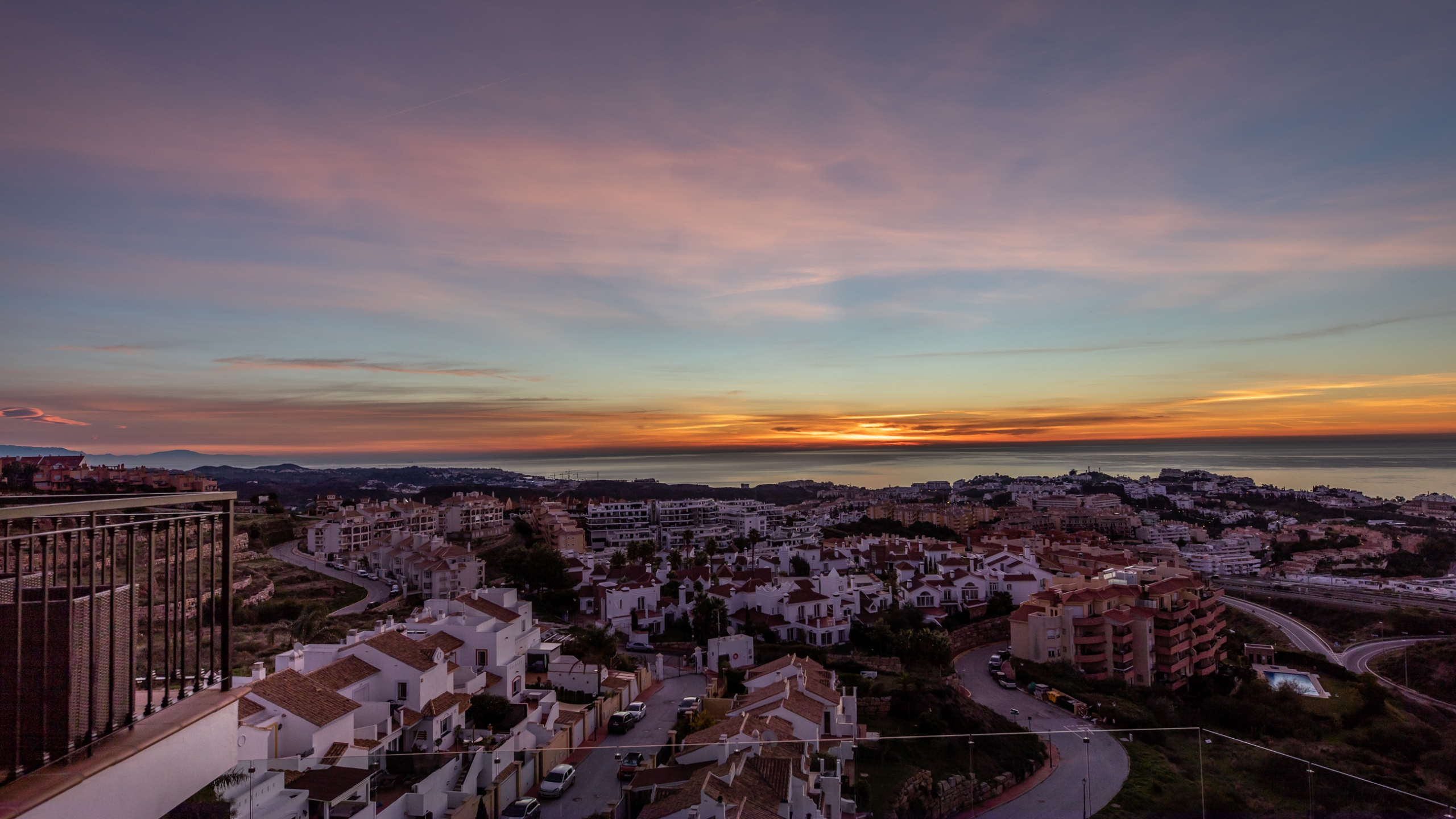 3T4A7481 Semi Detached Seaview Villa Luna Fitness for Rent in Riviera Del Sol, Málaga, Spain