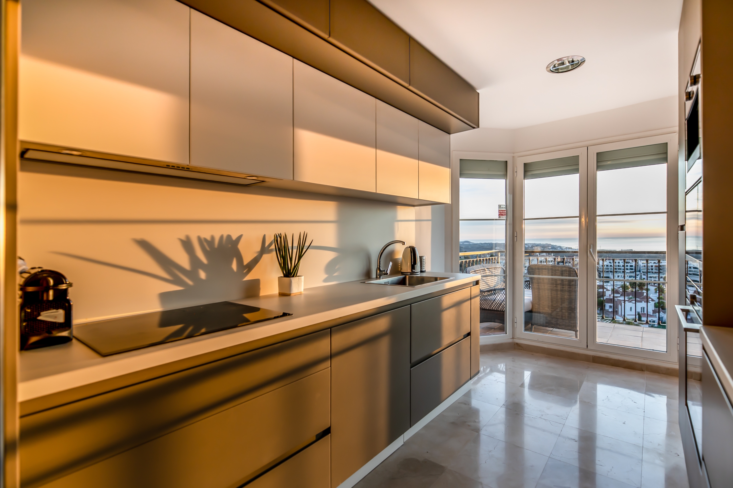 3T4A7514-Edit Semi Detached Seaview Villa Luna Fitness for Rent in Riviera Del Sol, Málaga, Spain