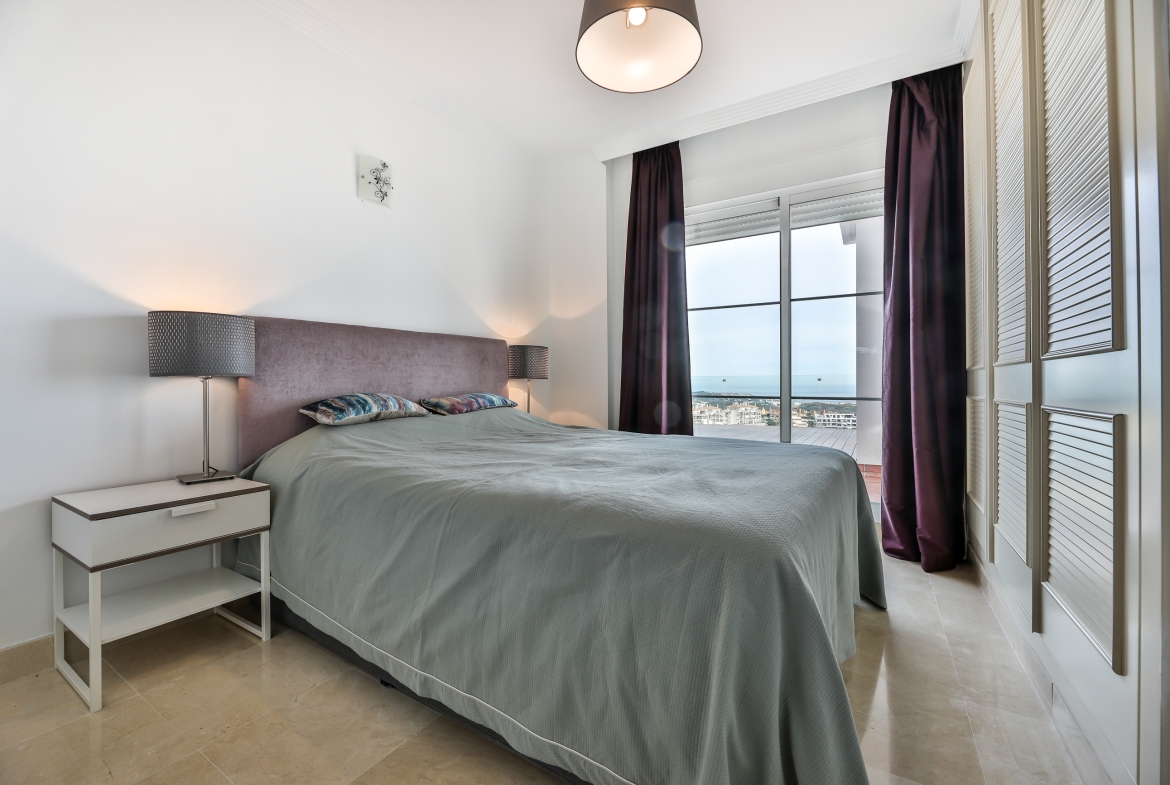 Semi Detached Seaview Villa Luna Fitness for Rent in Riviera Del Sol, Málaga, Spain