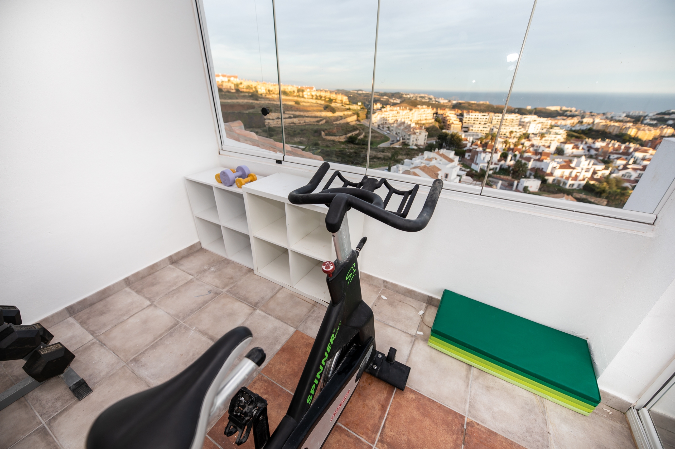 3T4A7593 Semi Detached Seaview Villa Luna Fitness for Rent in Riviera Del Sol, Málaga, Spain
