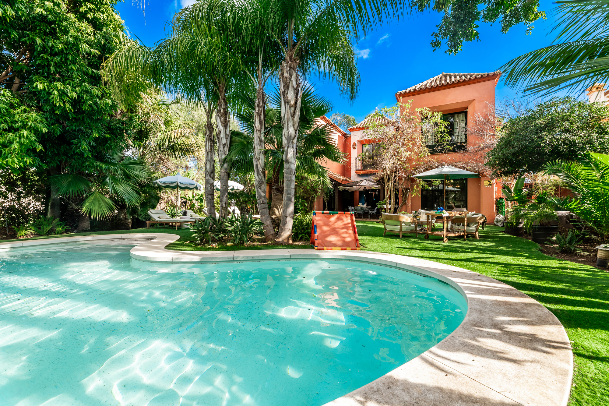Detached Villa for Rent in Guadalmina Baja , Málaga, Spain