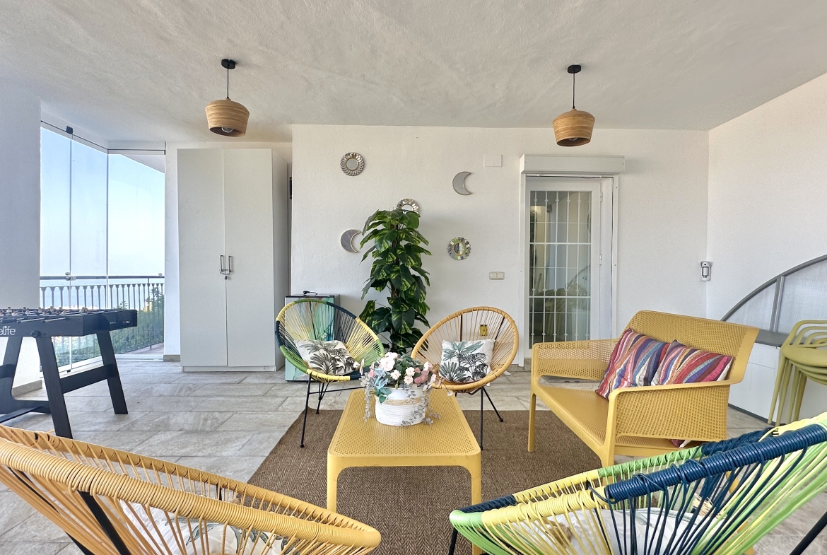 Semi Detached Villa Mirador for Rent in Riviera Del Sol, Málaga, Spain