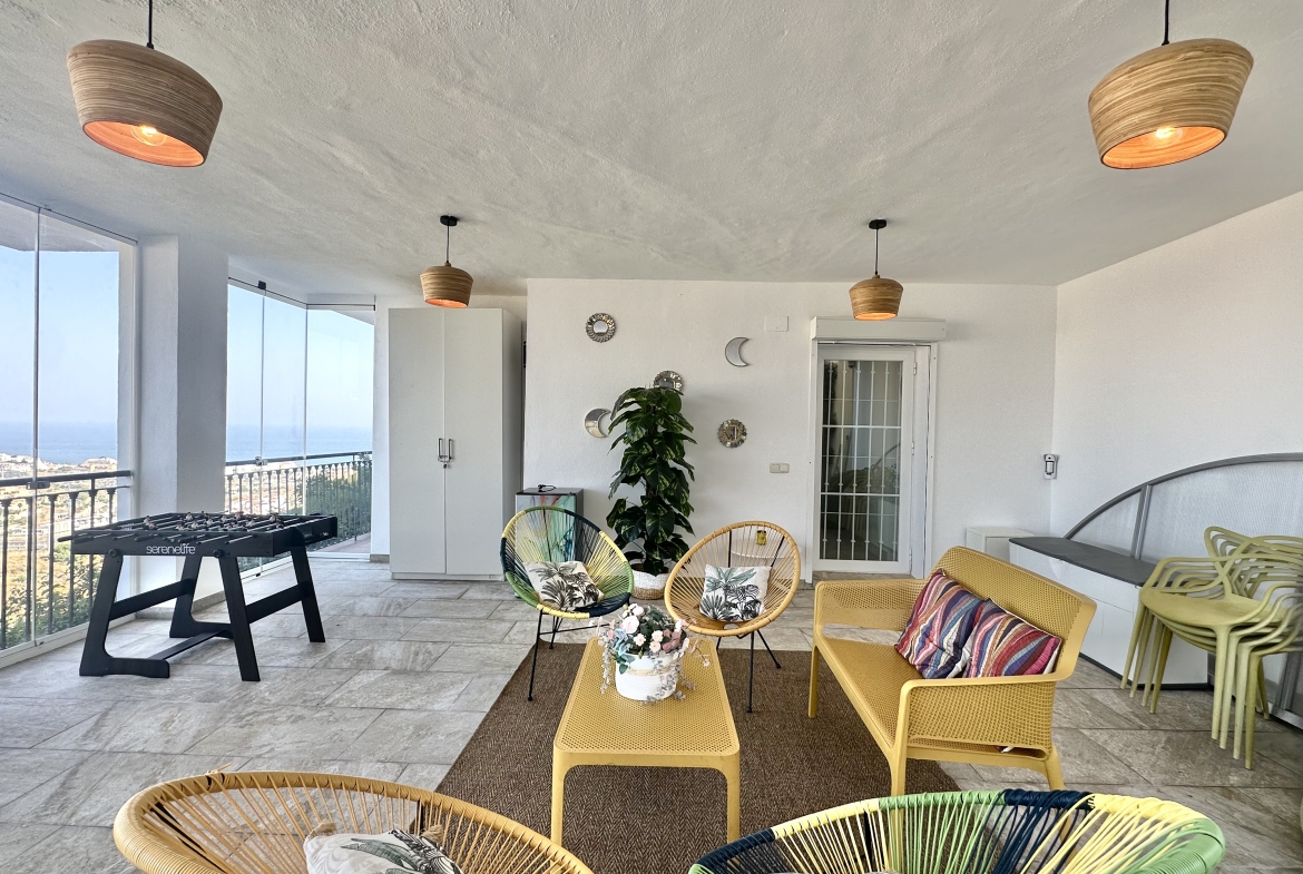 Semi Detached Villa Mirador for Rent in Riviera Del Sol, Málaga, Spain