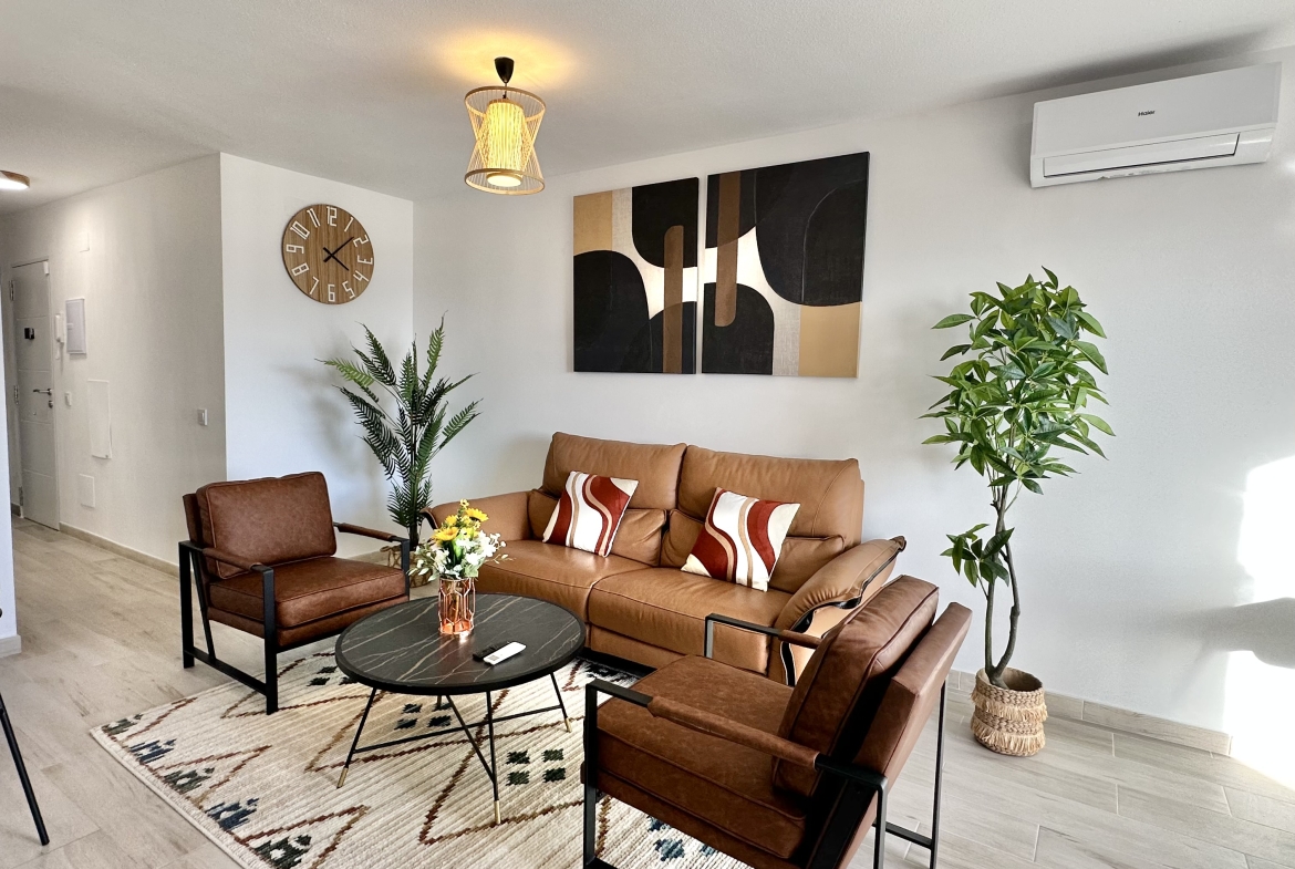 Renovated Apartment for Rent in Calahonda, Málaga, Spain