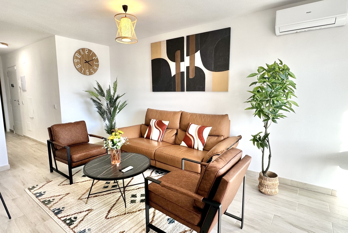 Renovated Apartment for Rent in Calahonda, Málaga, Spain