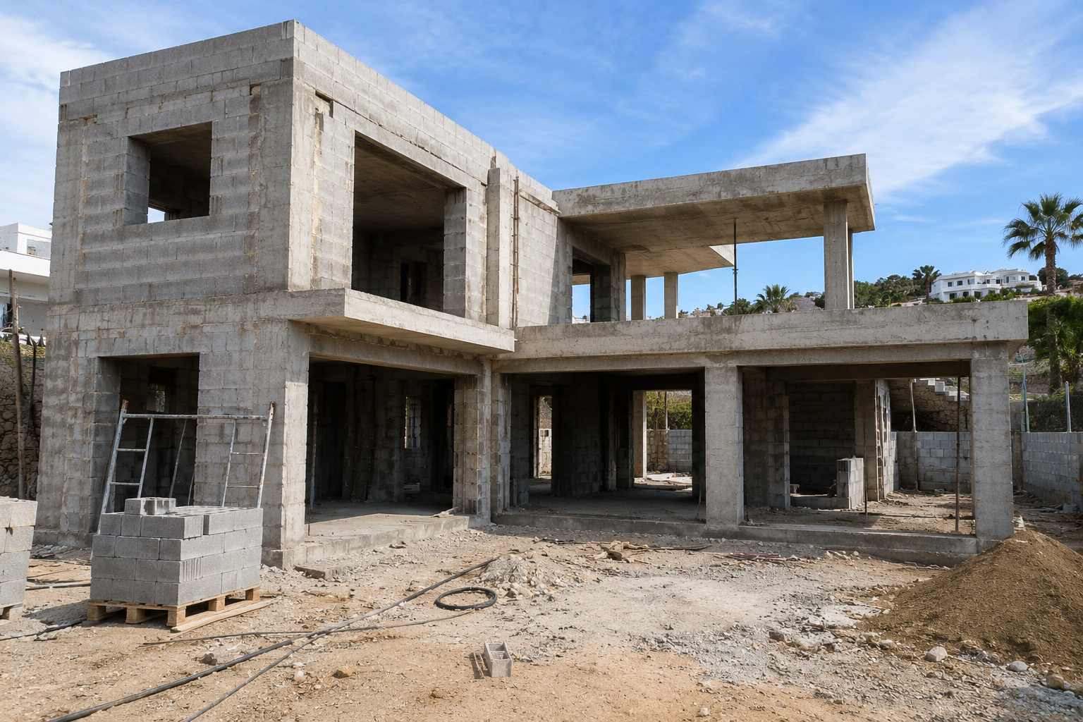 New Construction Before - Sunny Coast Homes