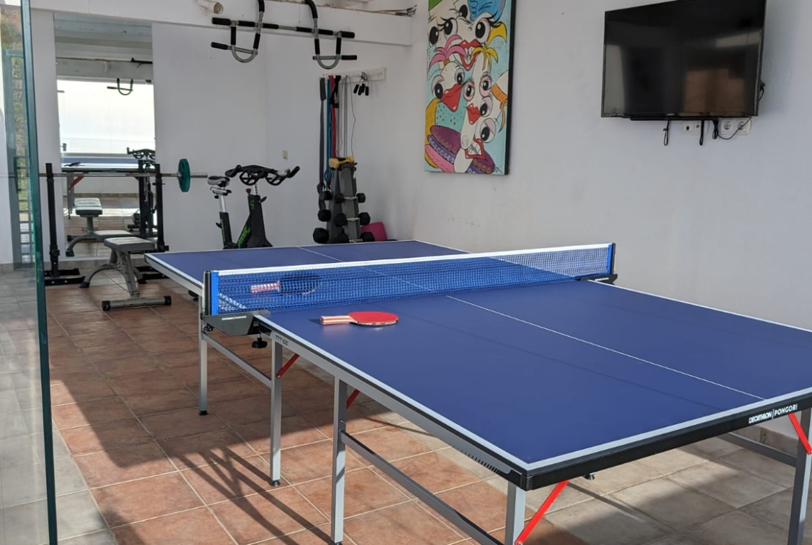 Semi Detached Seaview Villa Luna Fitness for Rent in Riviera Del Sol, Málaga, Spain