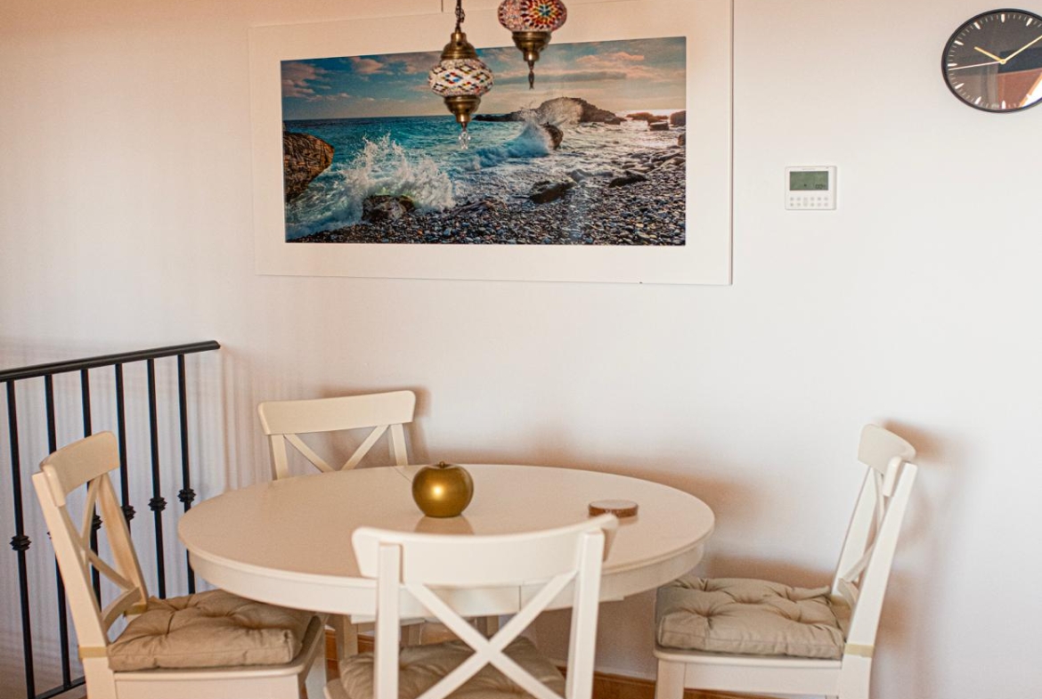 Seaview Duplex Apartment for Rent in Upper Calahonda, Málaga, Spain