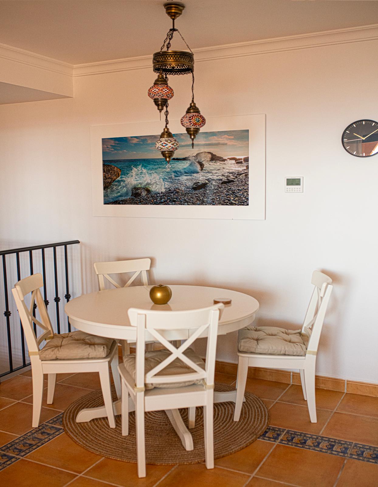 Seaview Duplex Apartment for Rent in Upper Calahonda, Málaga, Spain