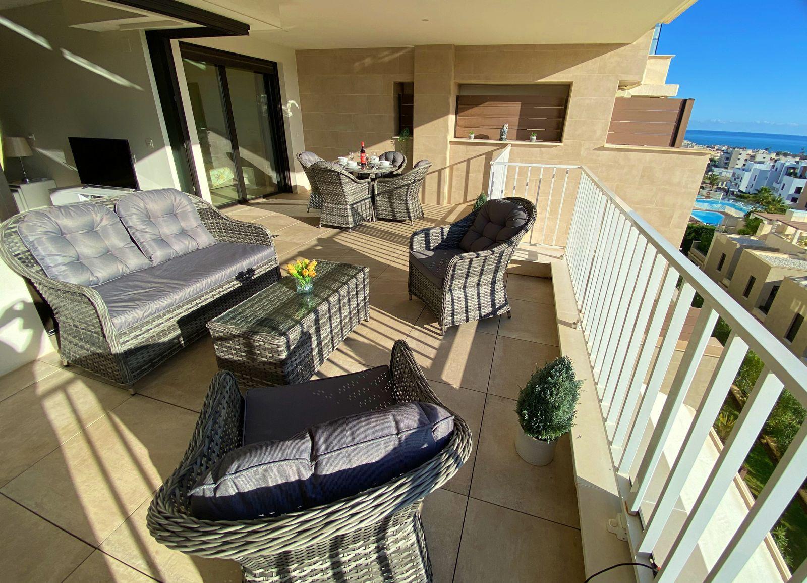 Seaview Apartment for Rent in Jardines Se Azalea La Cala De Mijas – Málaga, Spain