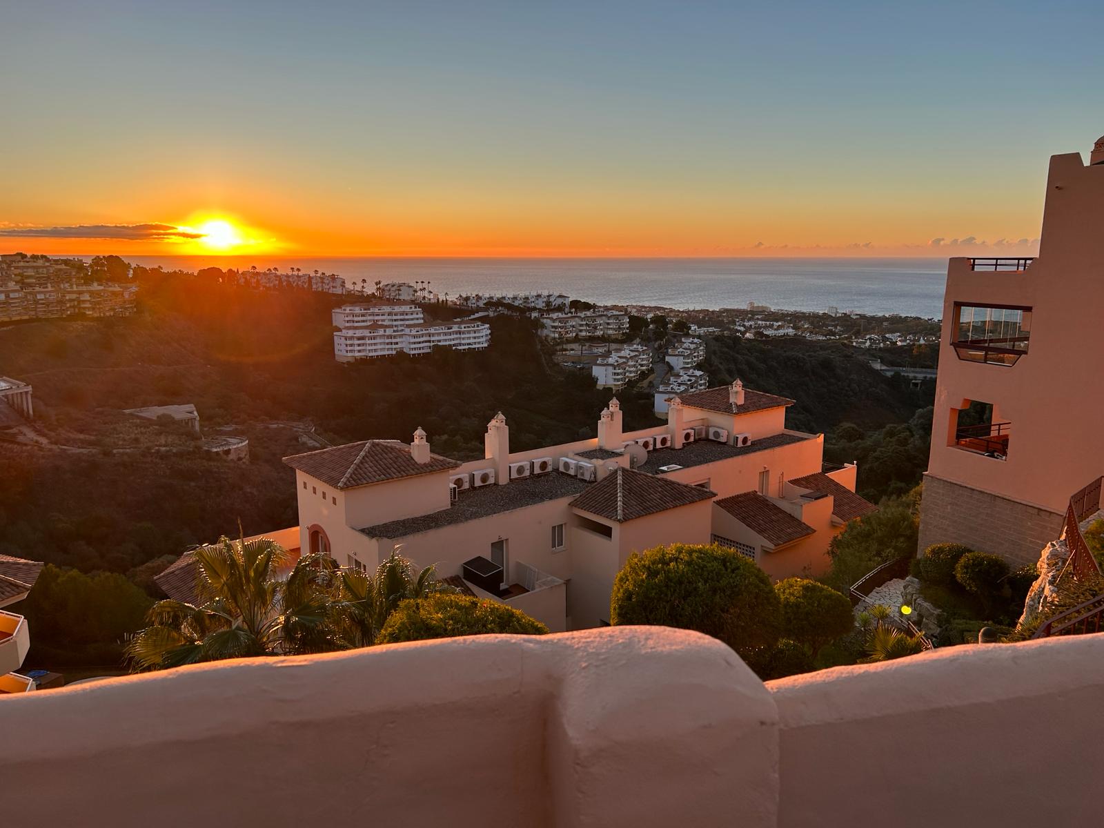 Seaview Duplex Apartment for Rent in Upper Calahonda, Málaga, Spain